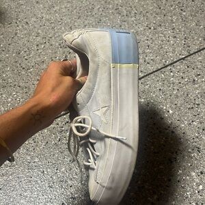 retro platform color block all star converse